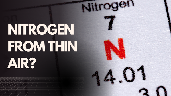 nitrogen from thin air?